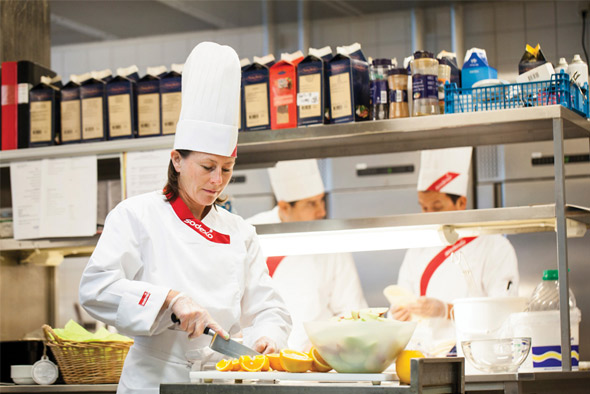 ProMedica skilled nursing centers have teamed up with Sodexo to provide patients with healthy , nutritious meals made from scratch in the center’s kitchen.